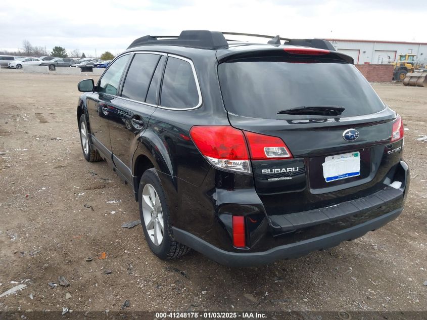 VIN 4S4BRCCC4E3203058 2014 Subaru Outback, 2.5I Pre... no.3