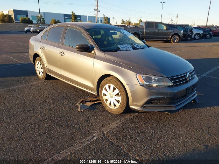 VIN 3VW267AJ7GM302459 2016 Volkswagen Jetta, 1.4T S no.1