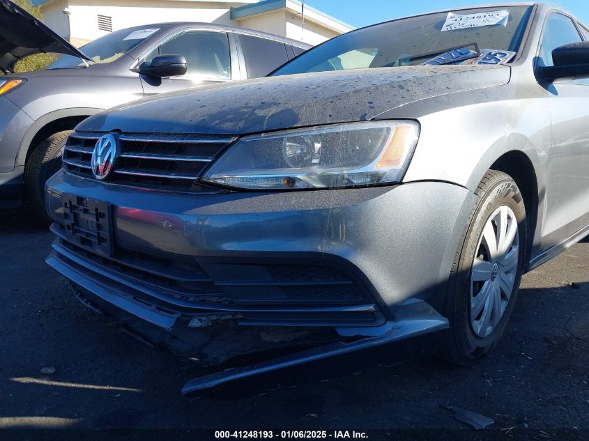 VIN 3VW267AJ7GM302459 2016 Volkswagen Jetta, 1.4T S no.6