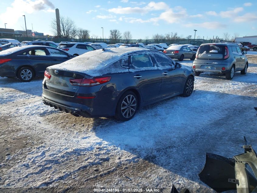 VIN 5XXGU4L12KG312336 2019 KIA Optima, EX no.4