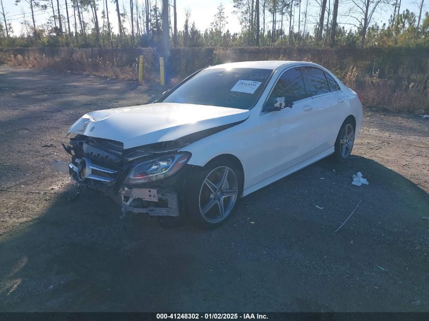 VIN 55SWF4JB7GU125104 2016 Mercedes-Benz C 300, Lux... no.2