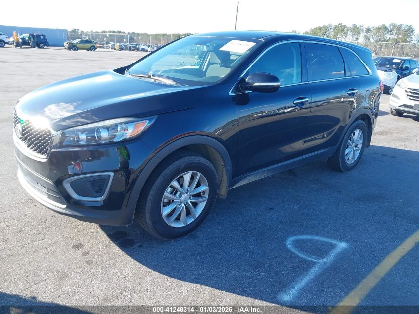 VIN 5XYPG4A32HG283243 2017 KIA SORENTO no.2