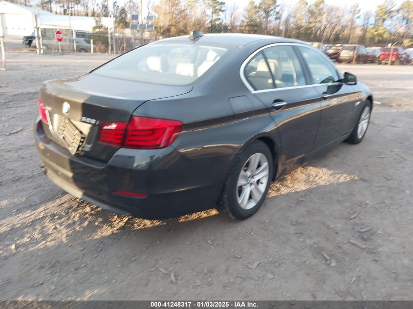 VIN WBAXH5C52DD114461 2013 BMW 528I no.4