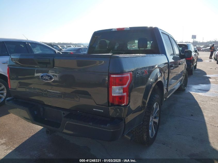 VIN 1FTEW1CP3KKE75250 2019 FORD F-150 no.4