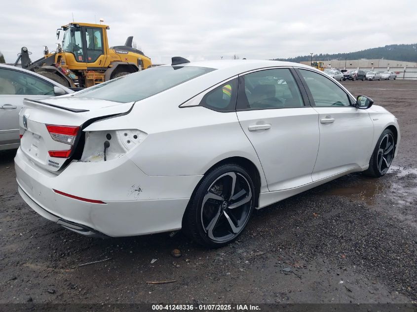 VIN 1HGCV3F26NA044869 2022 Honda Accord, Hybrid Sport no.4