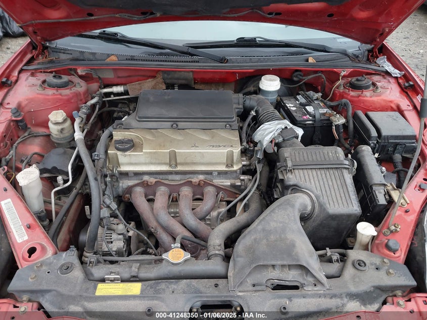2007 MITSUBISHI ECLIPSE VIN: 4A3AK24FX7E022171