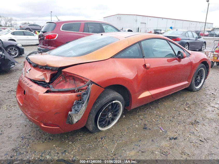 2007 MITSUBISHI ECLIPSE VIN: 4A3AK24FX7E022171