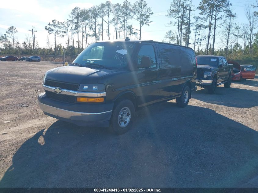 VIN 1GCWGAFP3J1187259 2018 Chevrolet Express 2500,... no.2