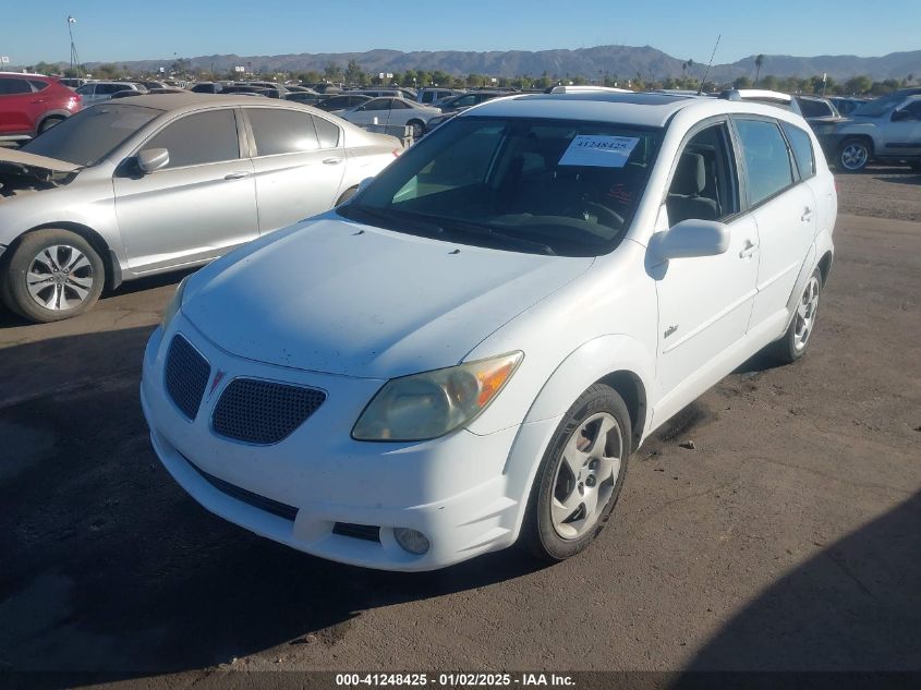 2005 Pontiac Vibe VIN: 5Y2SL63895Z448695 Lot: 41248425