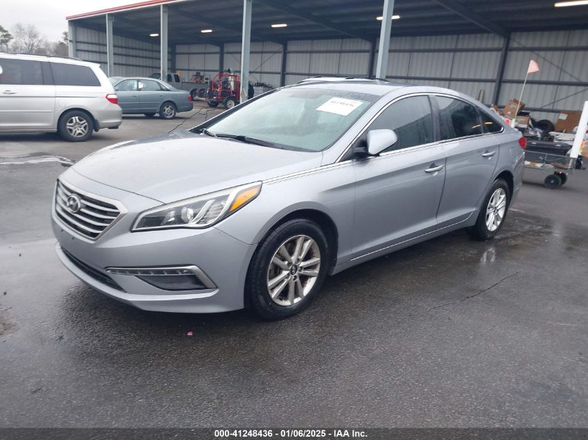 2015 HYUNDAI SONATA SE - 5NPE24AF9FH146693