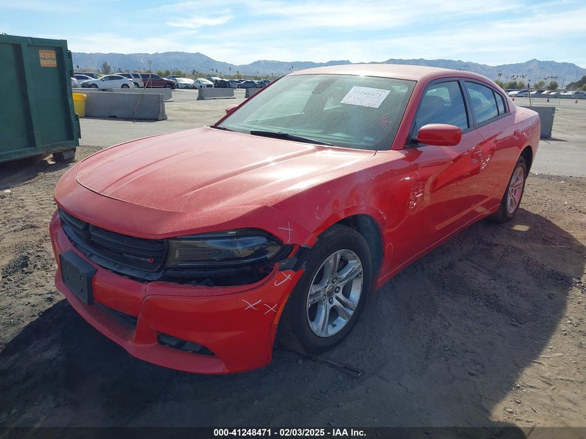 Vin: 2c3cdxbg1nh259141, lot: 41738817, dodge charger sxt rwd 20222