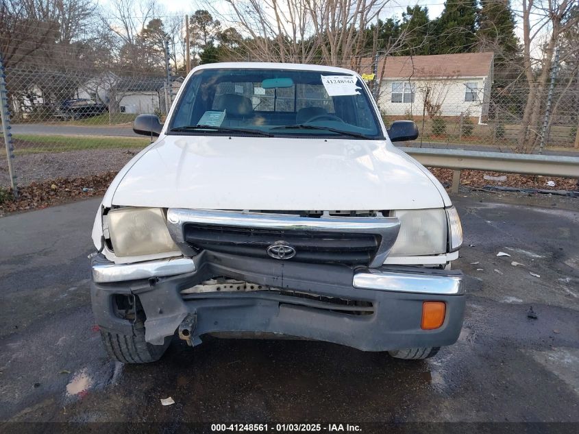 2000 Toyota Tacoma Base V6 VIN: 4TAWN72NXYZ675936 Lot: 41248561