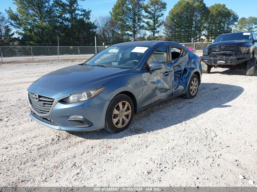 2016 MAZDA MAZDA3 VIN: JM1BM1T77G1326524