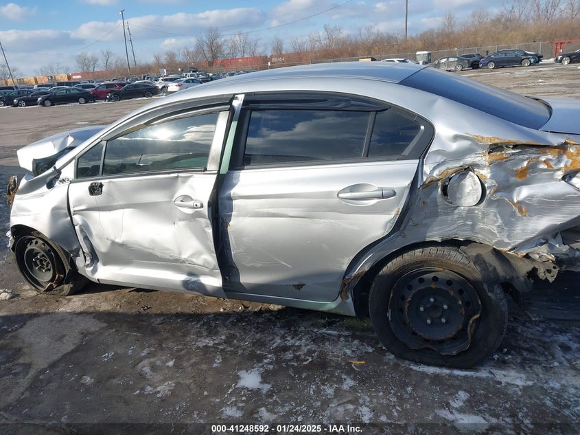 2013 HONDA CIVIC VIN: 19XFB2F53DE043781