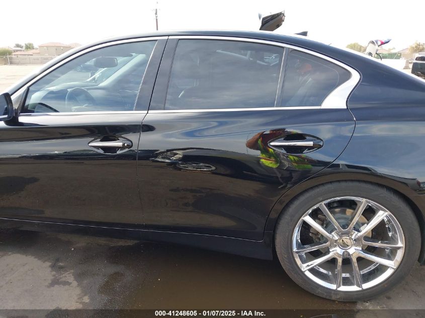 VIN JN1BV7AP1FM345668 2015 Infiniti Q50, Premium no.14