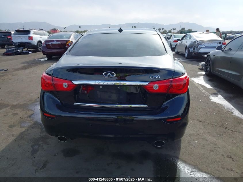 VIN JN1BV7AP1FM345668 2015 Infiniti Q50, Premium no.16