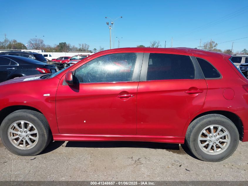 2011 Mitsubishi Outlander Sport Es VIN: JA4AP3AU2BZ016549 Lot: 41248657