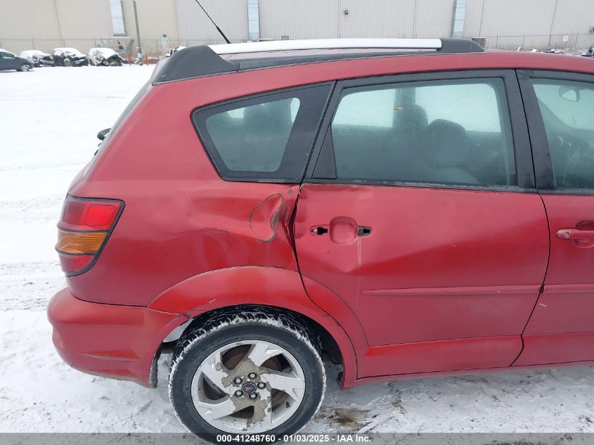 2005 Pontiac Vibe VIN: 5Y2SL63865Z404878 Lot: 41248760