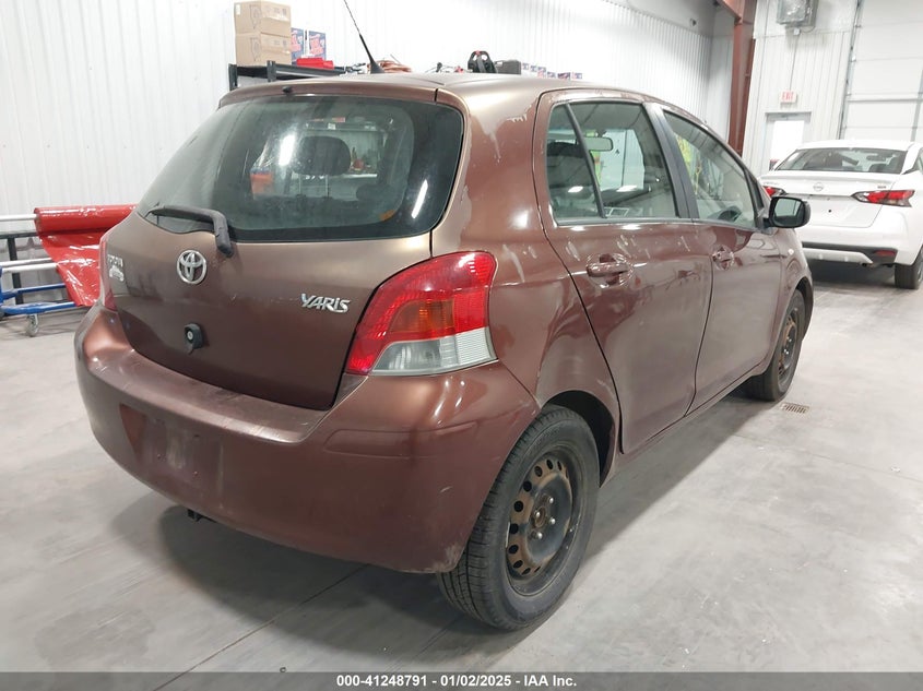 2009 TOYOTA YARIS VIN: JTDKT903195236459