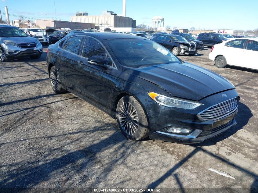 VIN 3FA6P0HD5HR289293 2017 Ford Fusion, SE no.1