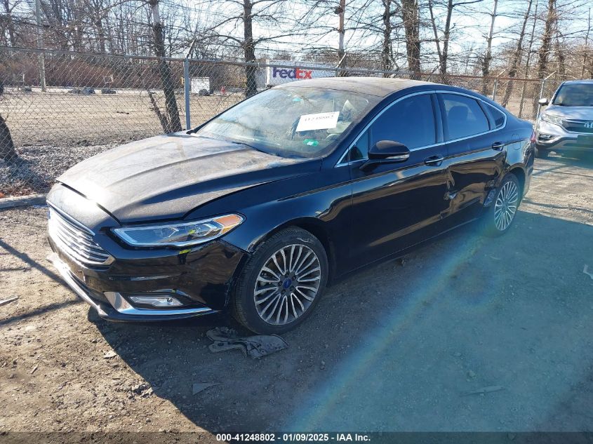 VIN 3FA6P0HD5HR289293 2017 Ford Fusion, SE no.2