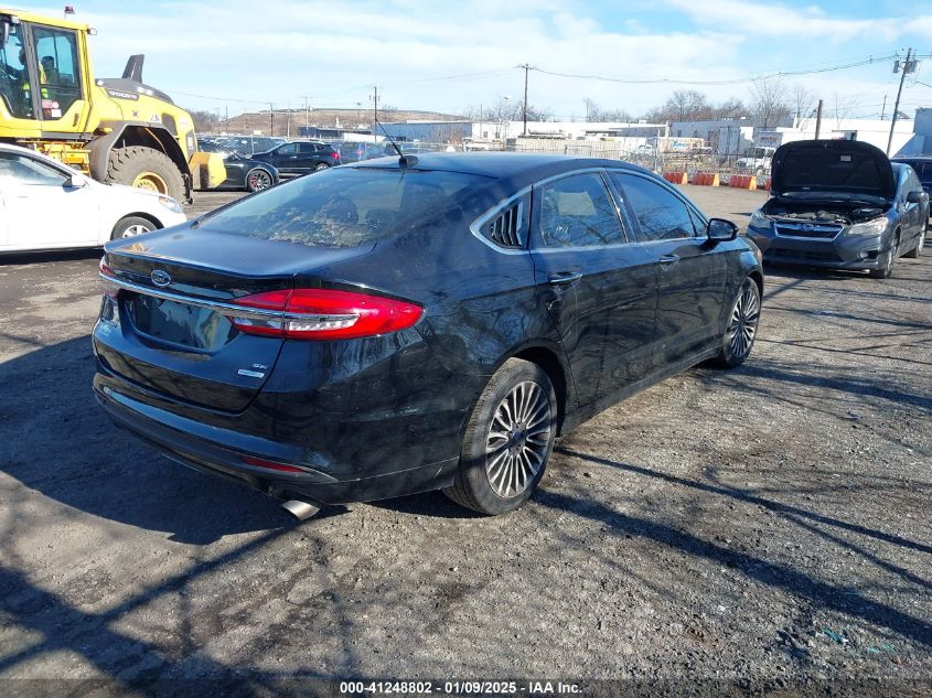 VIN 3FA6P0HD5HR289293 2017 Ford Fusion, SE no.4