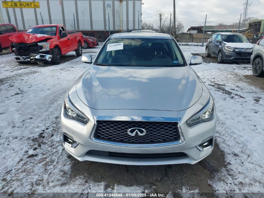 VIN JN1EV7AR9KM556206 2019 Infiniti Q50, 3.0T Luxe no.12