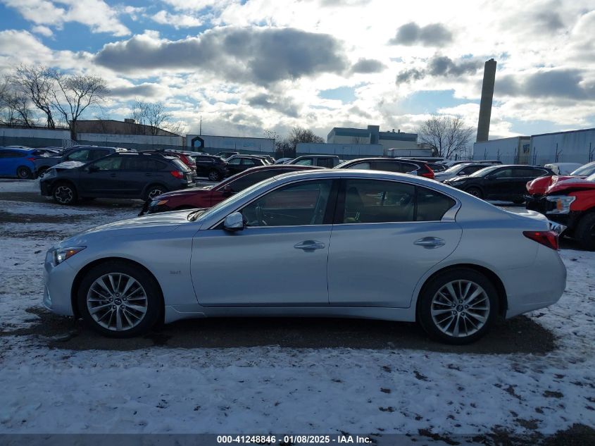 VIN JN1EV7AR9KM556206 2019 Infiniti Q50, 3.0T Luxe no.14