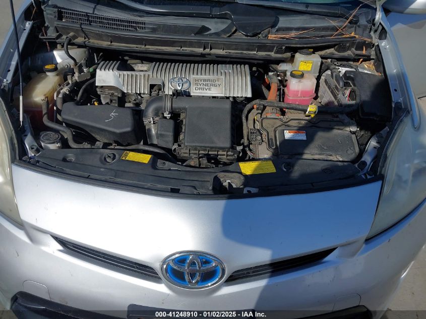 VIN JTDKN3DU7D5617476 2013 TOYOTA PRIUS no.10