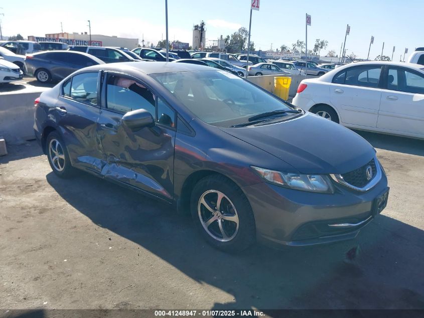 VIN 2HGFB2F71FH553105 2015 Honda Civic, SE no.1