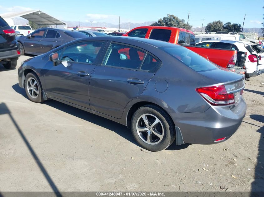 VIN 2HGFB2F71FH553105 2015 Honda Civic, SE no.3