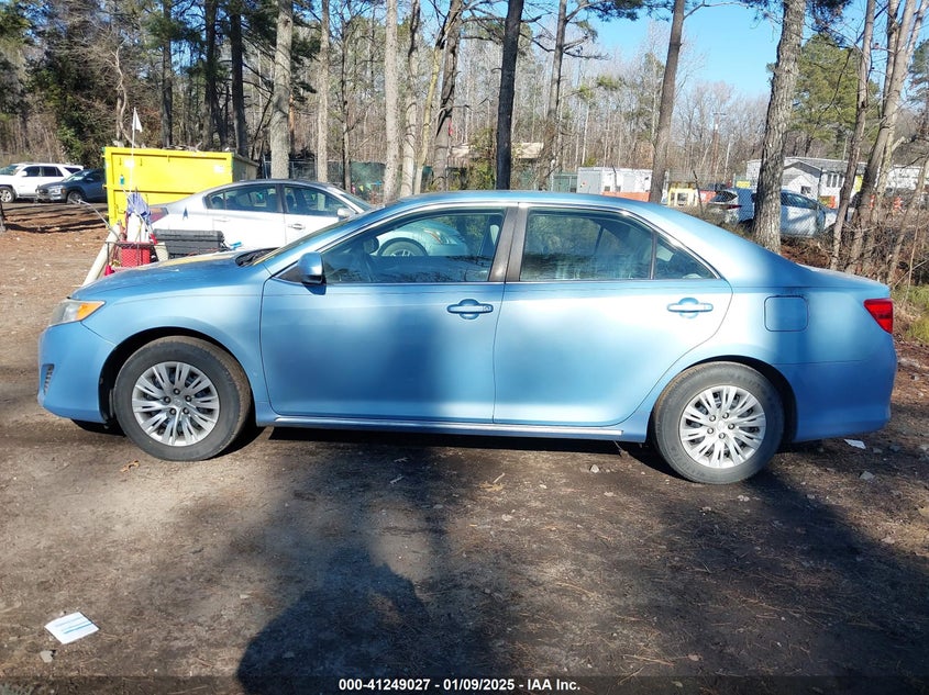 2013 TOYOTA CAMRY VIN: 4T1BF1FK9DU665219