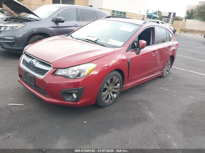 2014 SUBARU IMPREZA 2.0I SPORT PREMIUM - JF1GPAL60E8252930