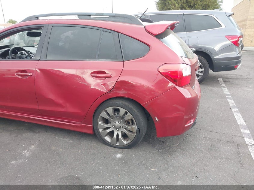 2014 SUBARU IMPREZA 2.0I SPORT PREMIUM - JF1GPAL60E8252930