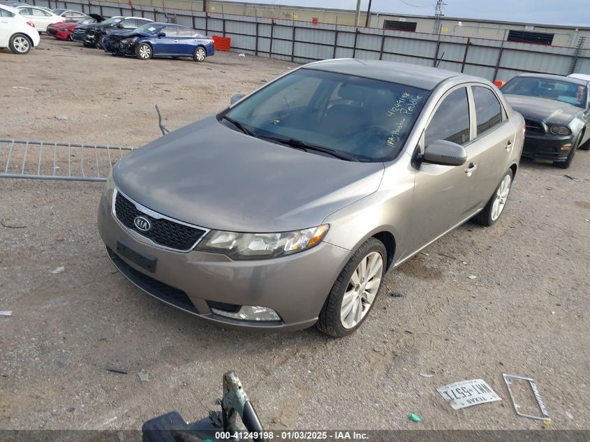 VIN KNAFW4A39D5668247 2013 KIA Forte, SX no.2