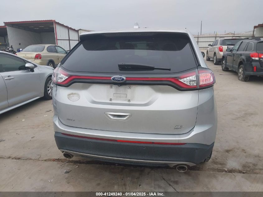 VIN 2FMPK4J80HBB98153 2017 Ford Edge, Sel no.16