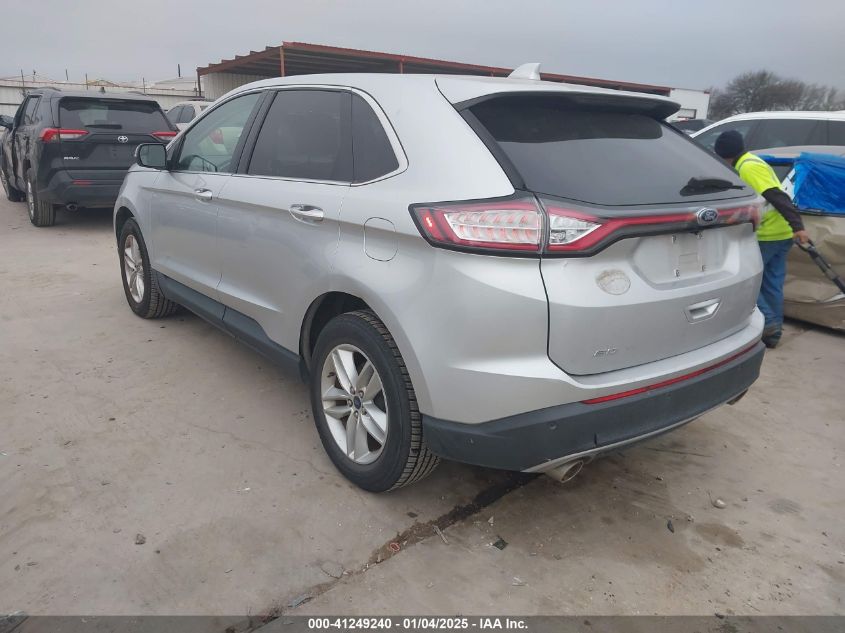 VIN 2FMPK4J80HBB98153 2017 Ford Edge, Sel no.3