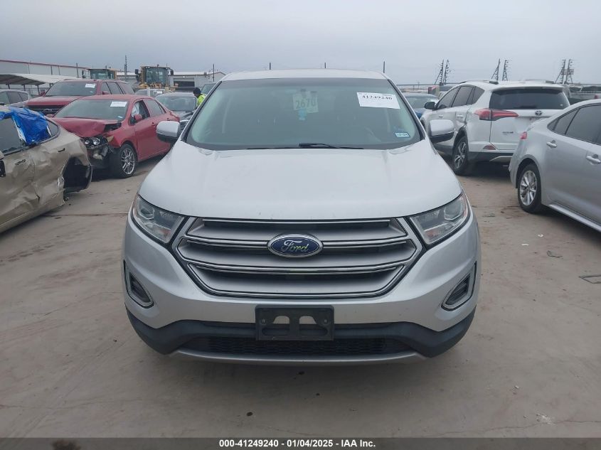 VIN 2FMPK4J80HBB98153 2017 Ford Edge, Sel no.12