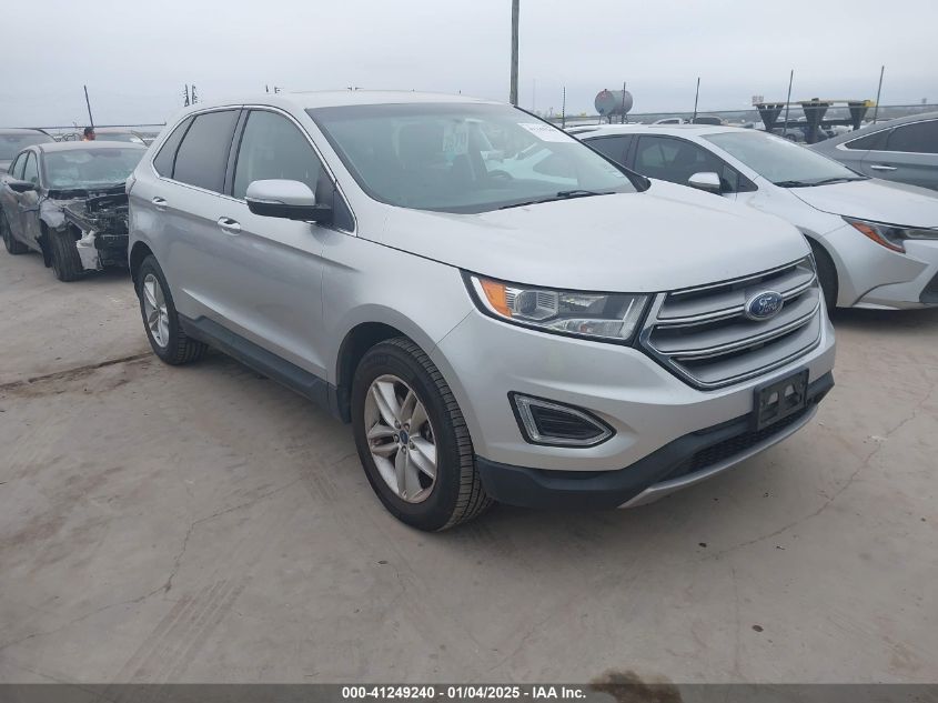 VIN 2FMPK4J80HBB98153 2017 Ford Edge, Sel no.1