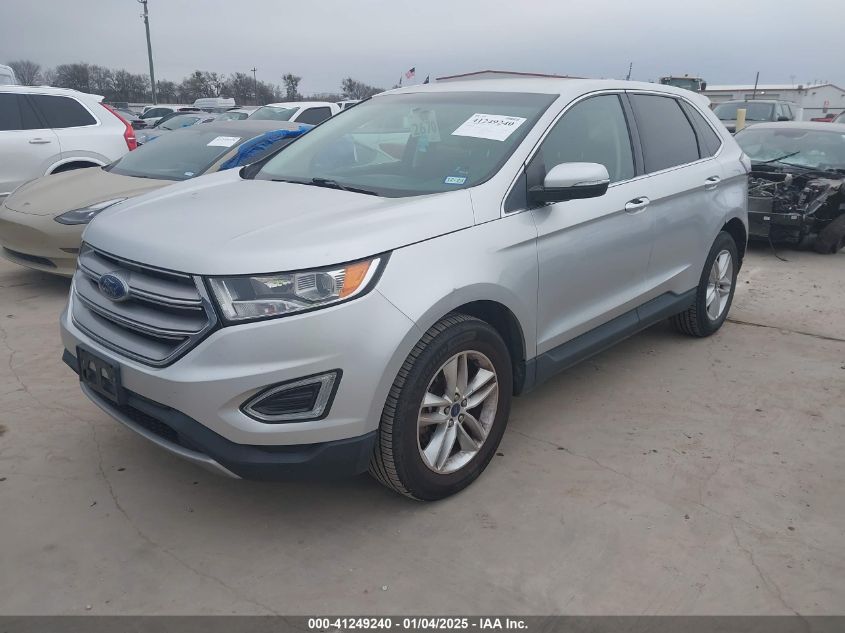 VIN 2FMPK4J80HBB98153 2017 Ford Edge, Sel no.2