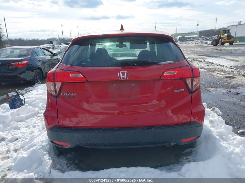 2018 HONDA HR-V VIN: 3CZRU6H39JG719879