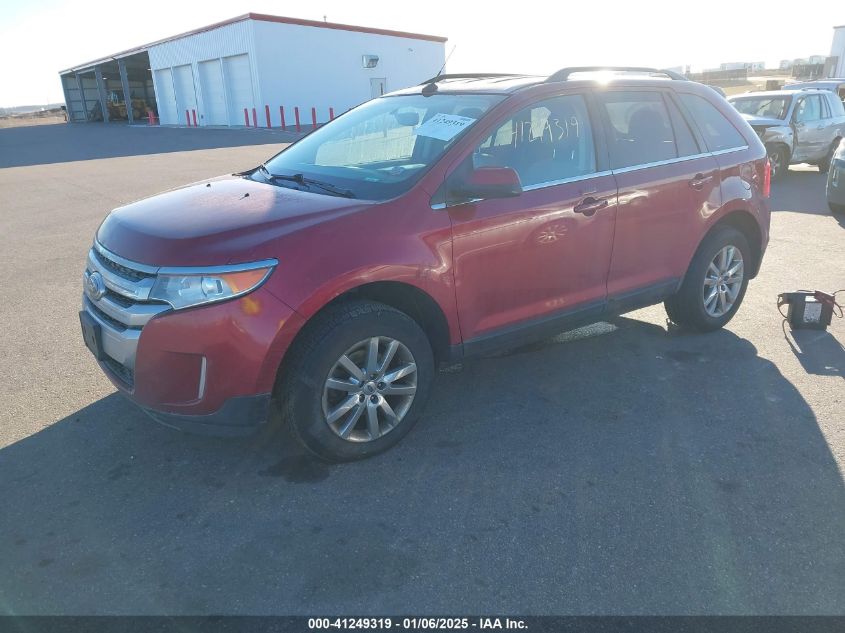 VIN 2FMDK4KC2EBA65993 2014 Ford Edge, Limited no.2