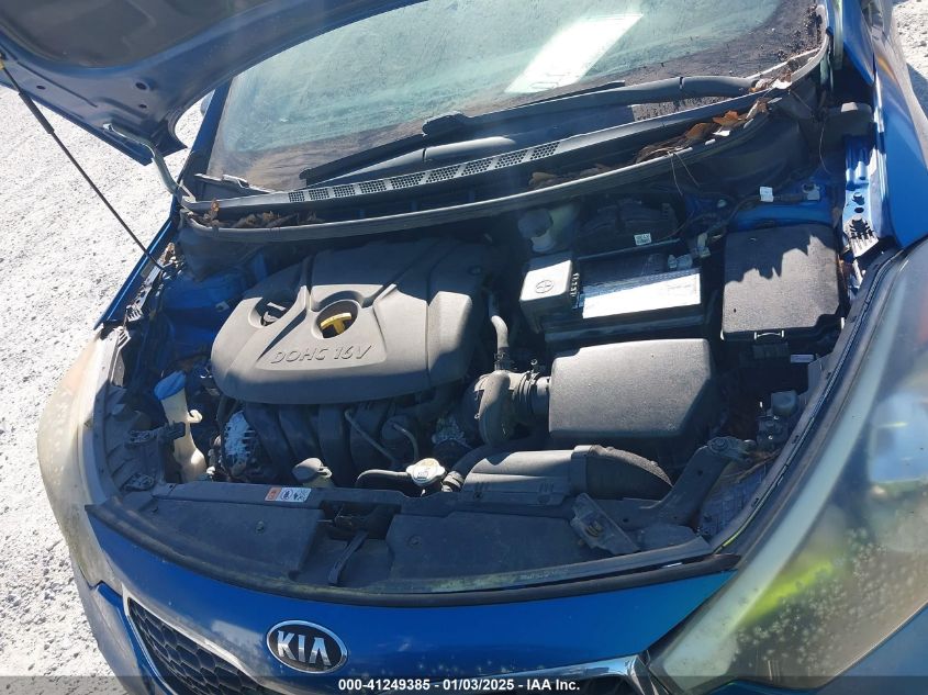 VIN KNAFX4A64F5284404 2015 KIA Forte, LX no.10