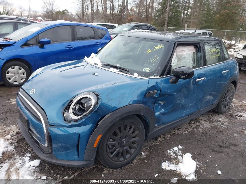 2022 Mini Hardtop Cooper VIN: WMW33DK09N2P67914 Lot: 41249393