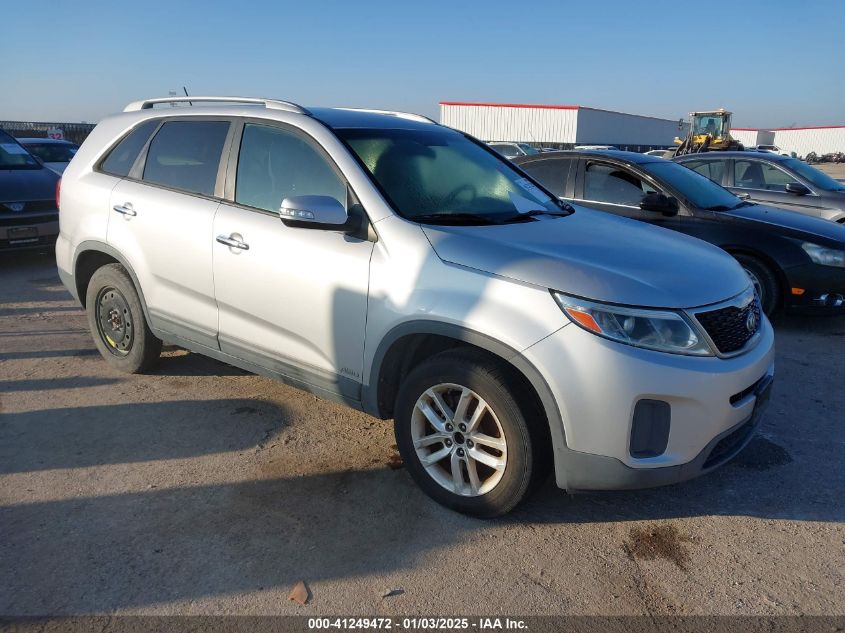 VIN 5XYKTDA74FG602194 2015 KIA SORENTO no.1