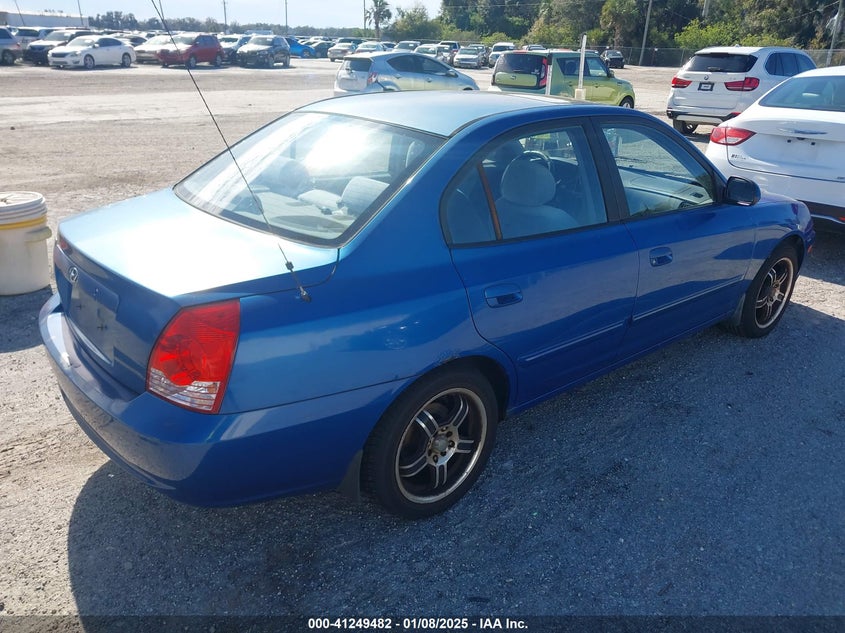 2006 HYUNDAI ELANTRA VIN: KMHDN46D46U248320