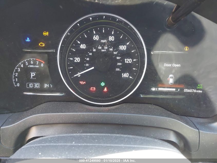 VIN 3CZRU6H59KM742647 2019 Honda HR-V, EX no.7