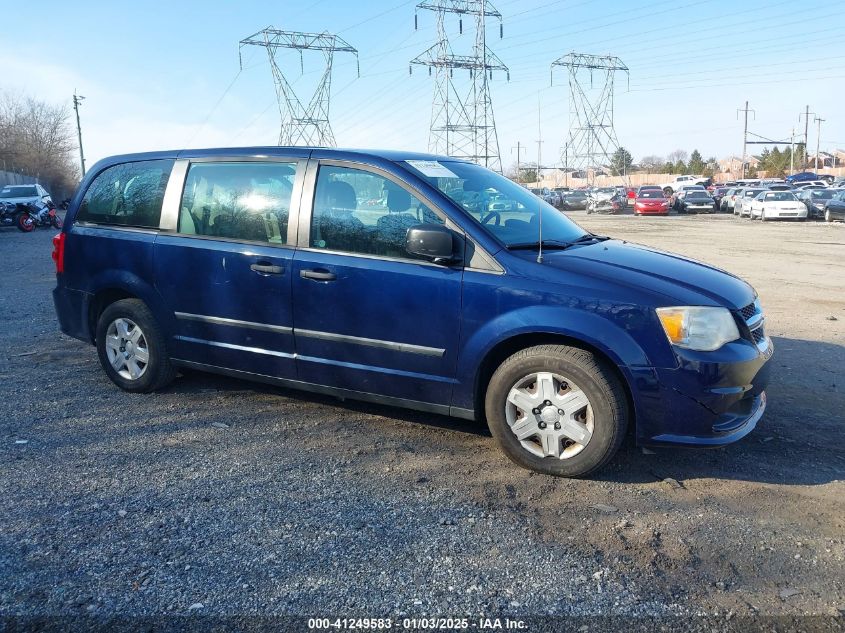 VIN 2C4RDGBG2DR619533 2013 DODGE GRAND CARAVAN no.1