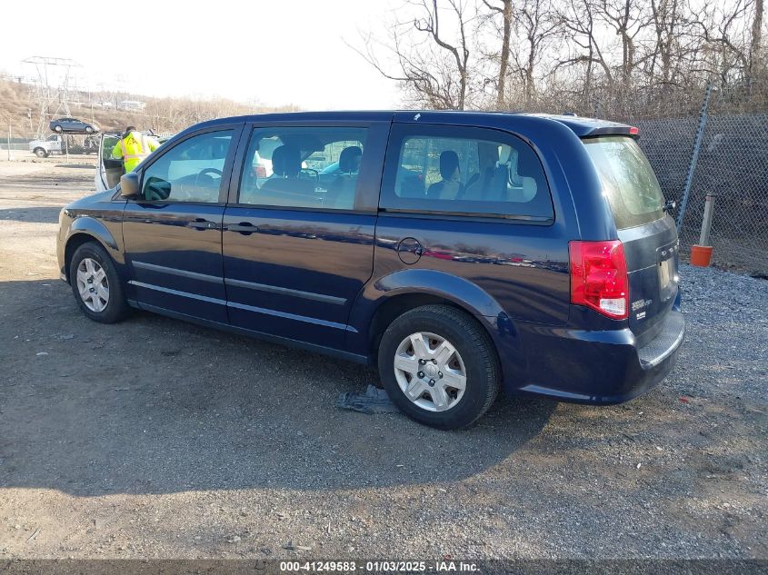 VIN 2C4RDGBG2DR619533 2013 DODGE GRAND CARAVAN no.3