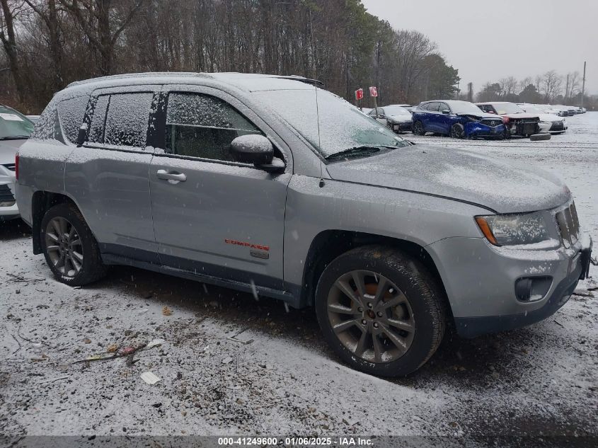 2016 JEEP COMPASS 75TH ANNIVERSARY - 1C4NJDBB5GD707672